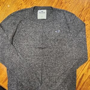Hollister gray sweater, Nautica maroon sweater